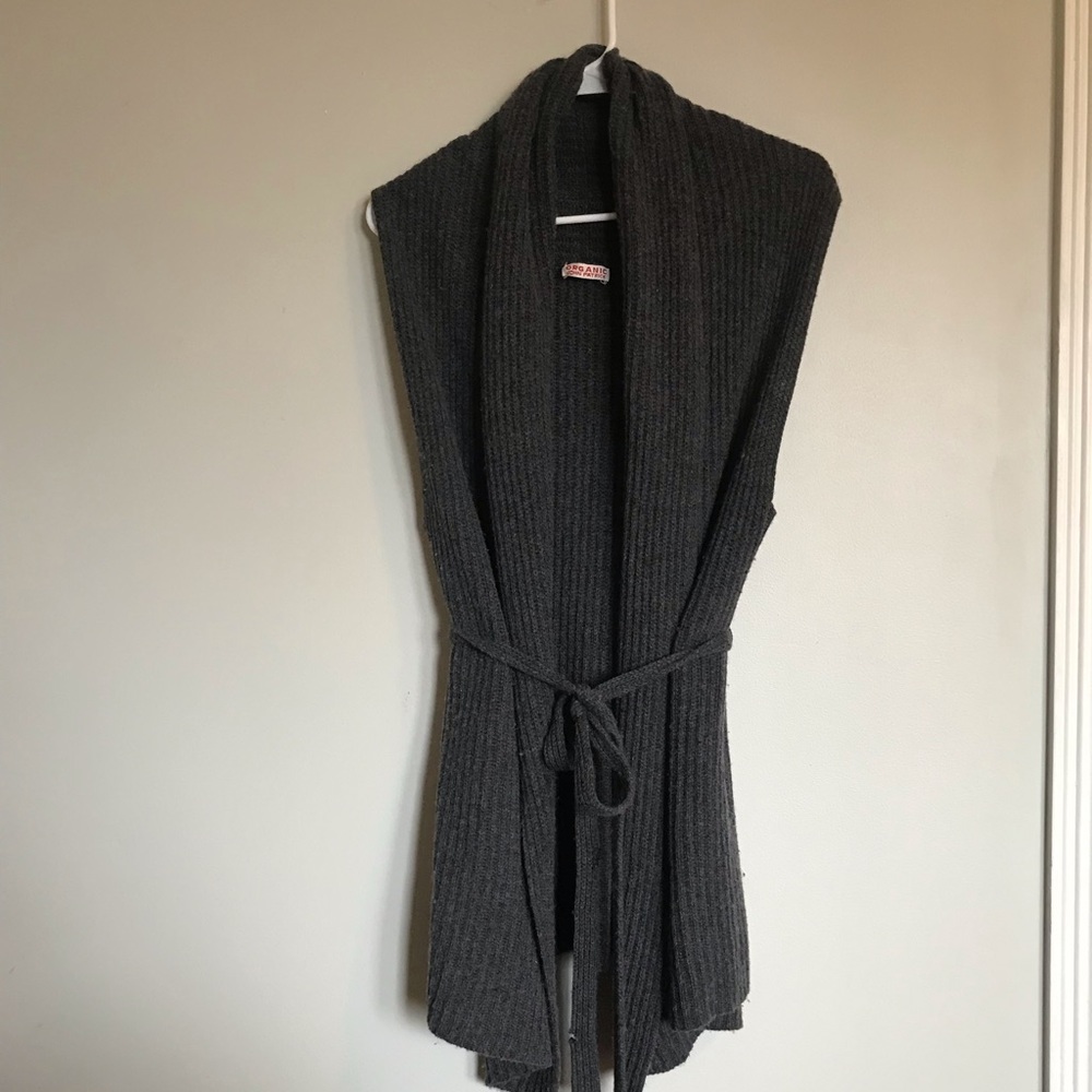 Organic John Patrick Sweater Vest Wrap